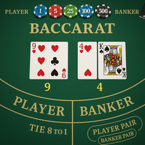 MonsterWin - Baccarat Table Game - Online Casino